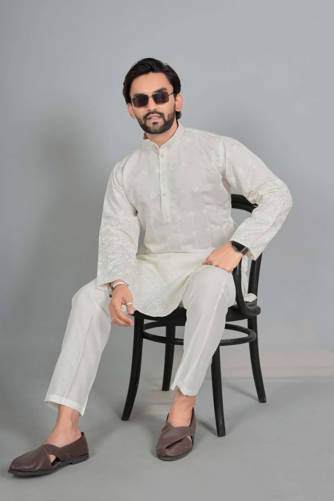 TOXIC TRADITIONAL FESTIVAL COTTAN SILK KURTA FOR MENS WEAR R...