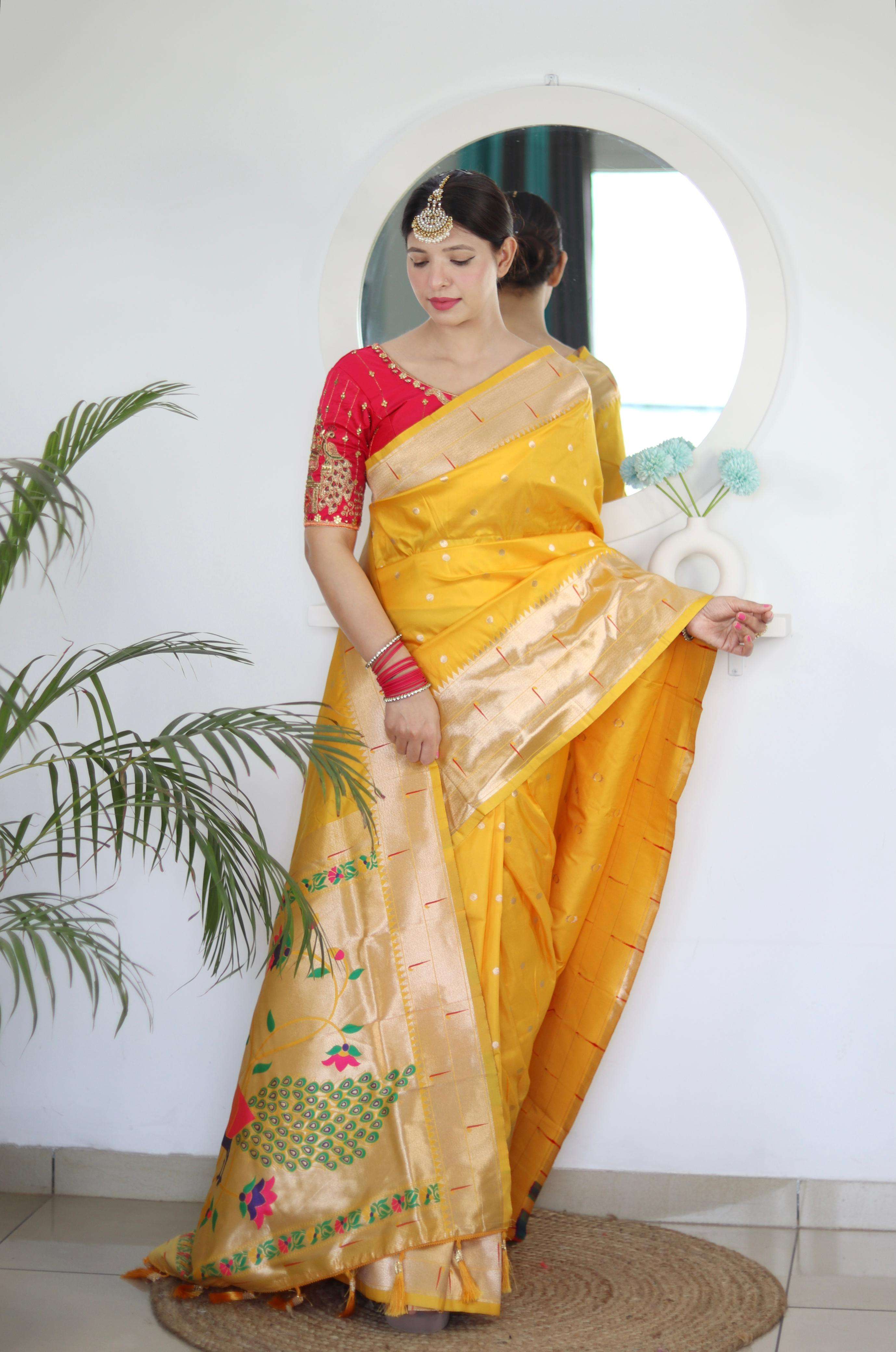  Trending and new Kalakruti Paithani  Soft and pure Pethani ...