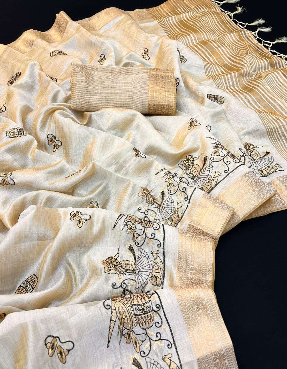 Tusser vol 2 Special and comfortable Tusser Silk best qualit...