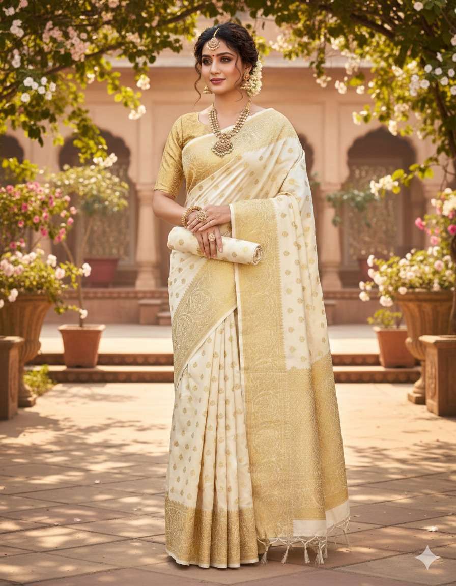 Uniform Special Pure and simple Soft banarasi silk fabric Un...