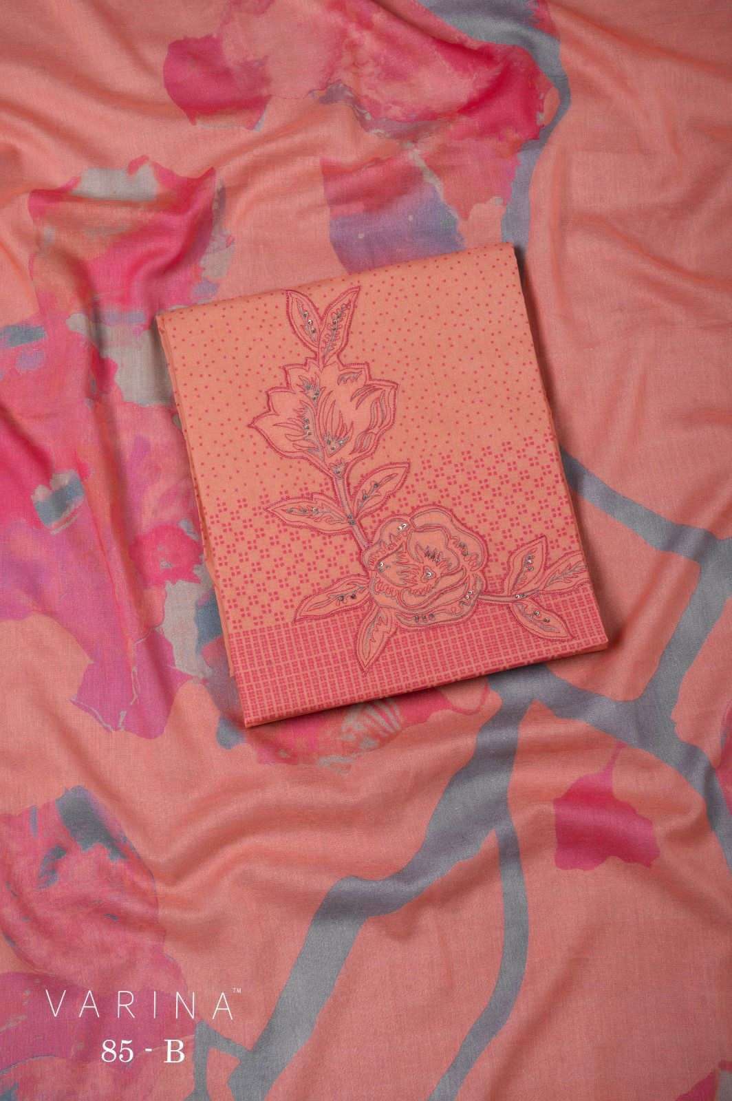 VARINA D 85 LAWN COTTON FLOWER DIGITAL PRINT SALWAR SUIT COM...