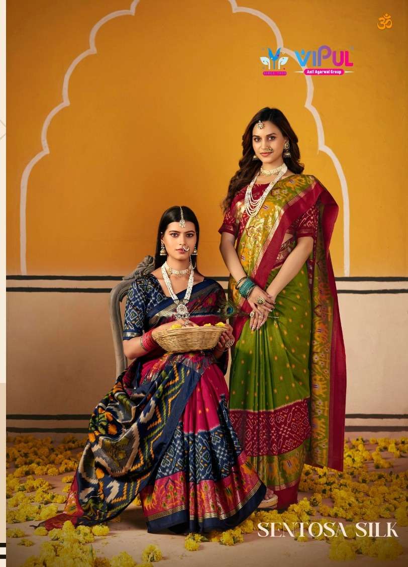 VIPUL SAREE SENTOSA SILK DESIGNER SAREE FOR REGULAR BASE WHO...