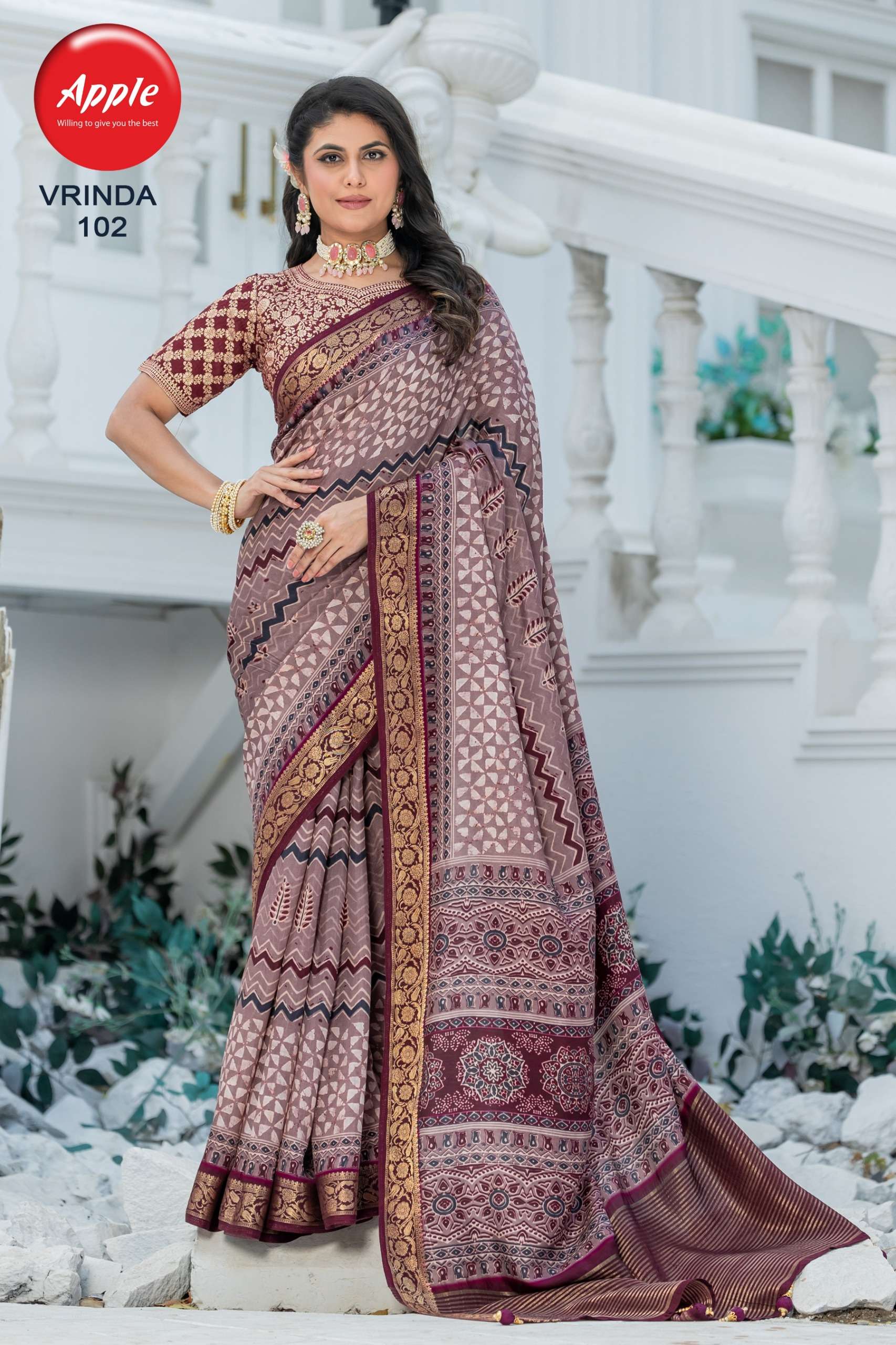 VRINDA VOL 1 NEW TRANDING AND NEW LAUNCHED SOFT AND FANCY PU...