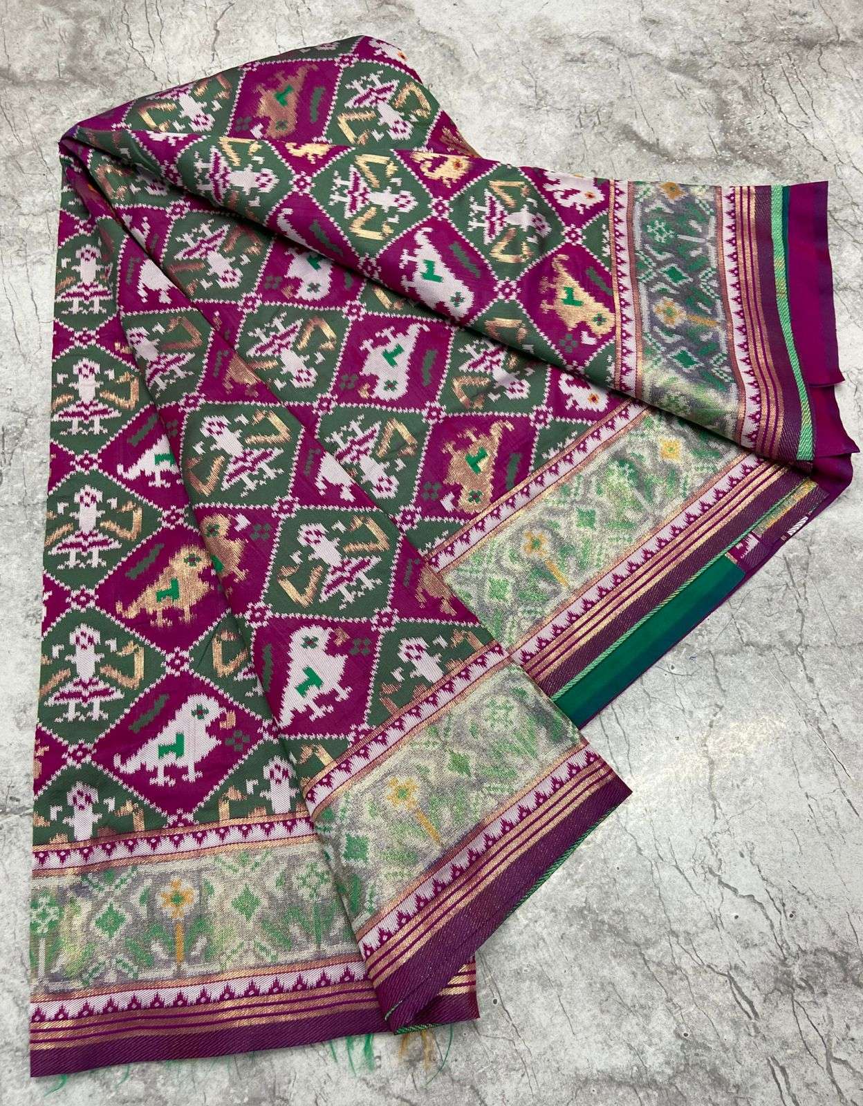We are launching Patolla cotton with weaving work with jari ...