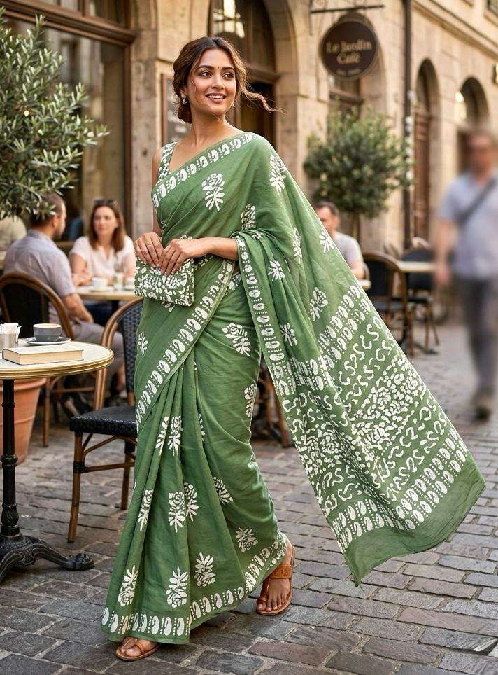 with our old is gold genro chendery cotton soft fabric saree...