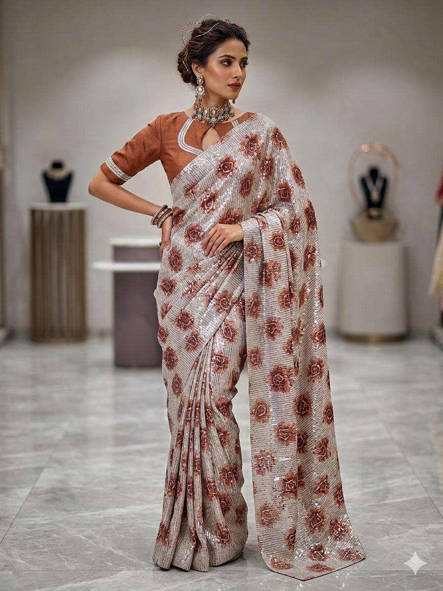 ZAG MAG INTRODUCING BOLLYWOOD IMPORTED FANCY FABRIC FULL HEA...