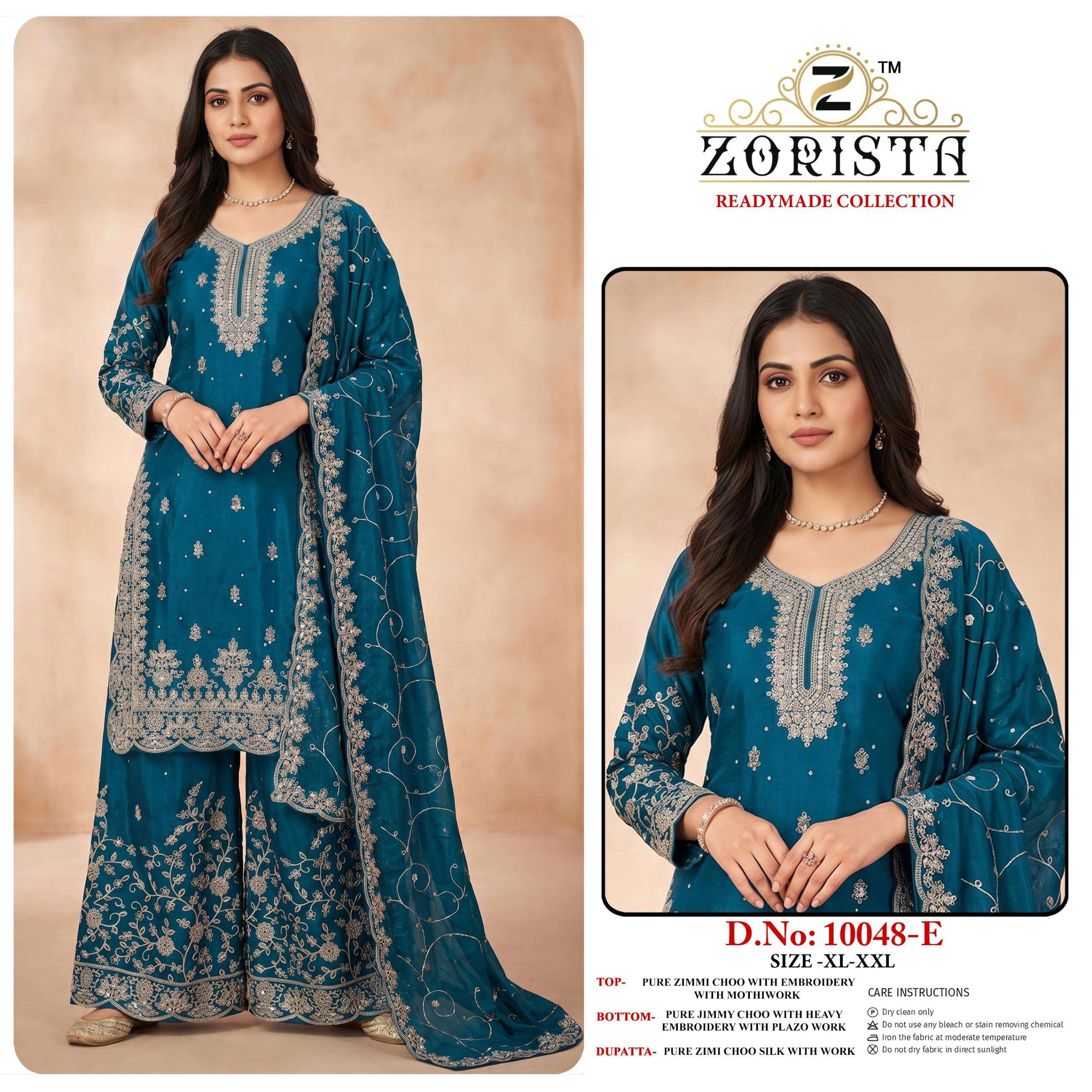 ZORISTA REDAYMADE COLLETION 10048 ZIMMI CHOO & EMBROIDERY SH...
