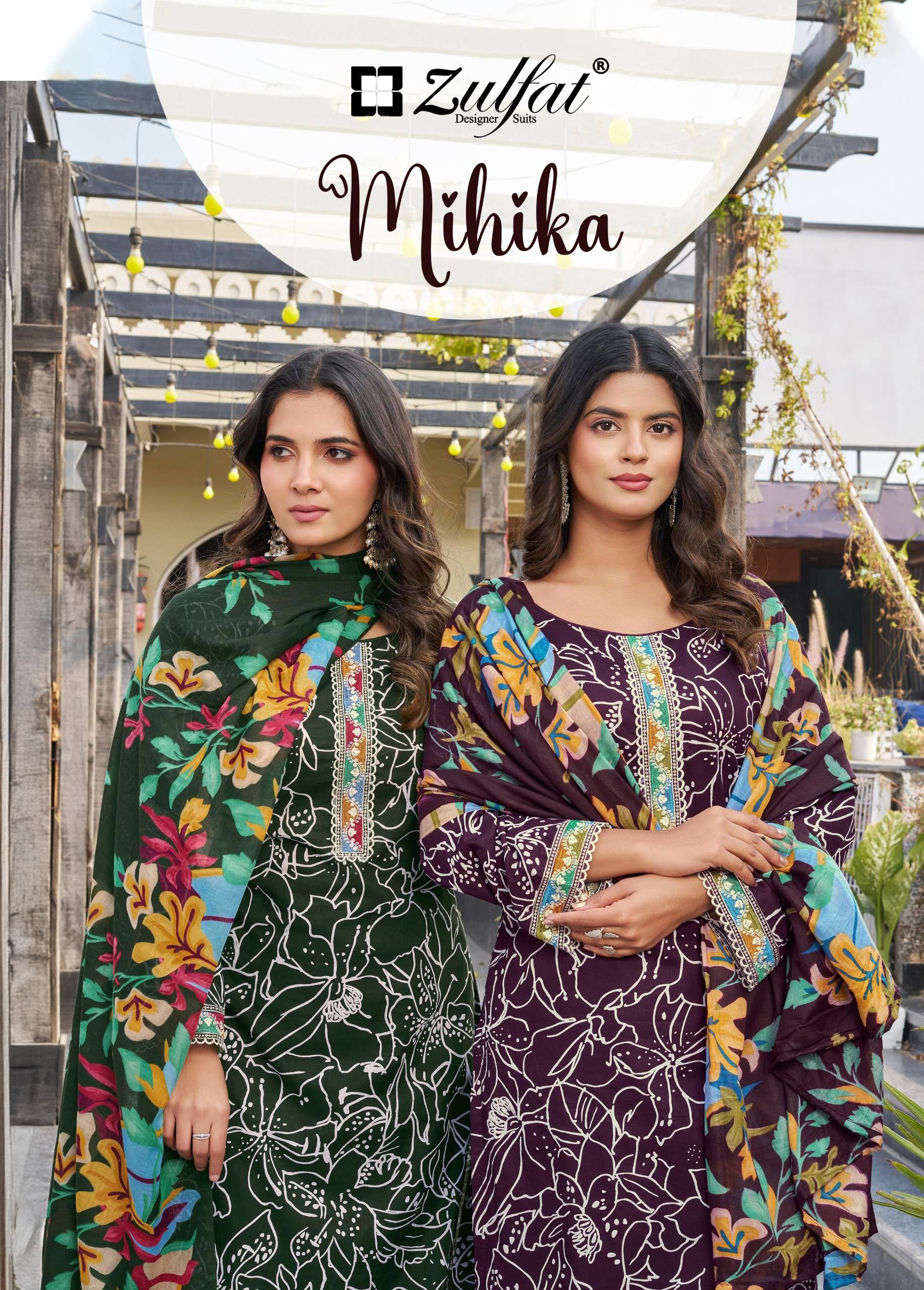 ZULFAT MIHIKA PURE COTTON EXCLUSIVE EMBROIDERY SALWAR SUIT A...