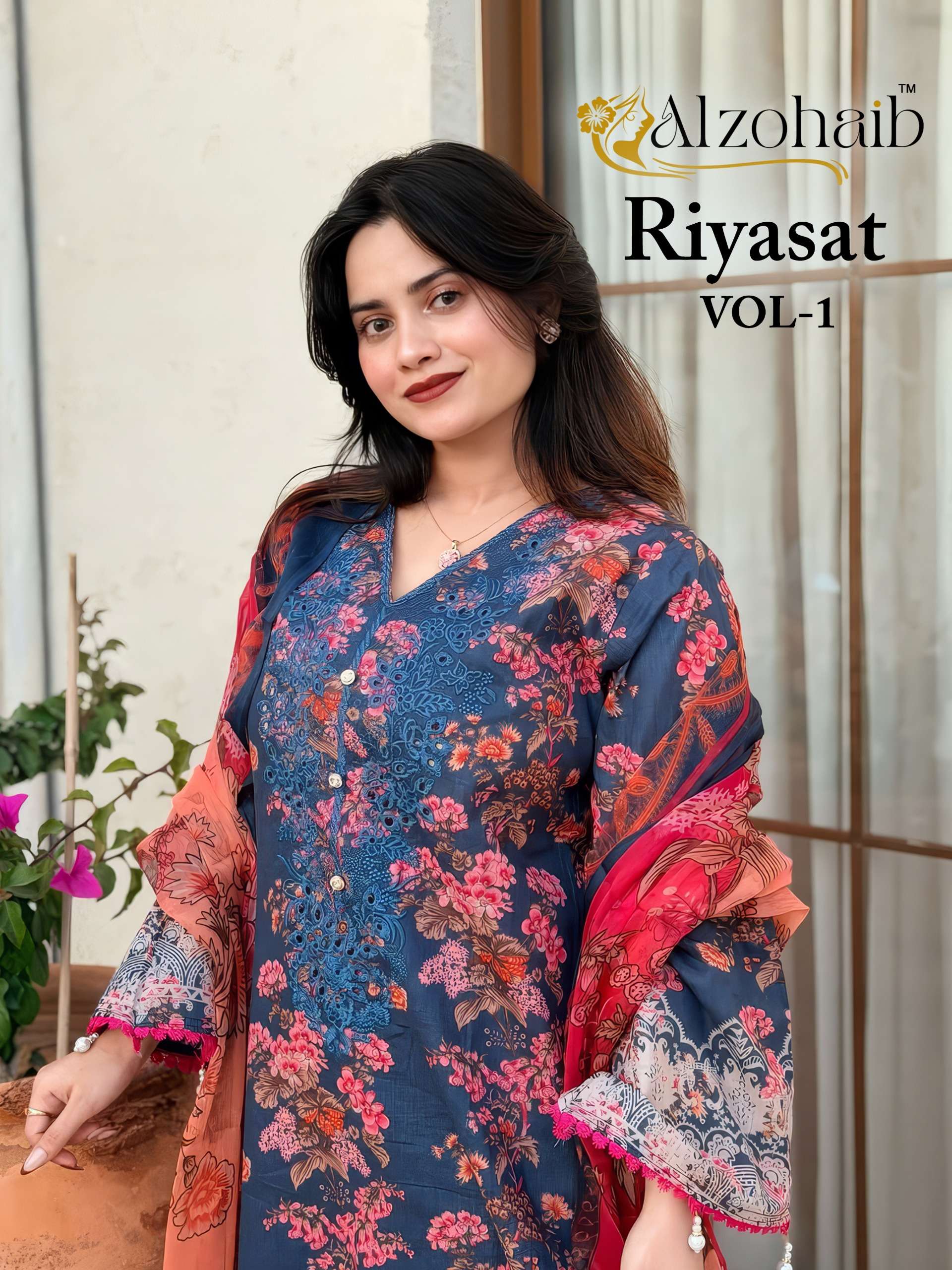 AL ZOHAIB RIYASAT AZ 1402 TO 1513 PAKISTANI NEW DESIGN SUIT ...