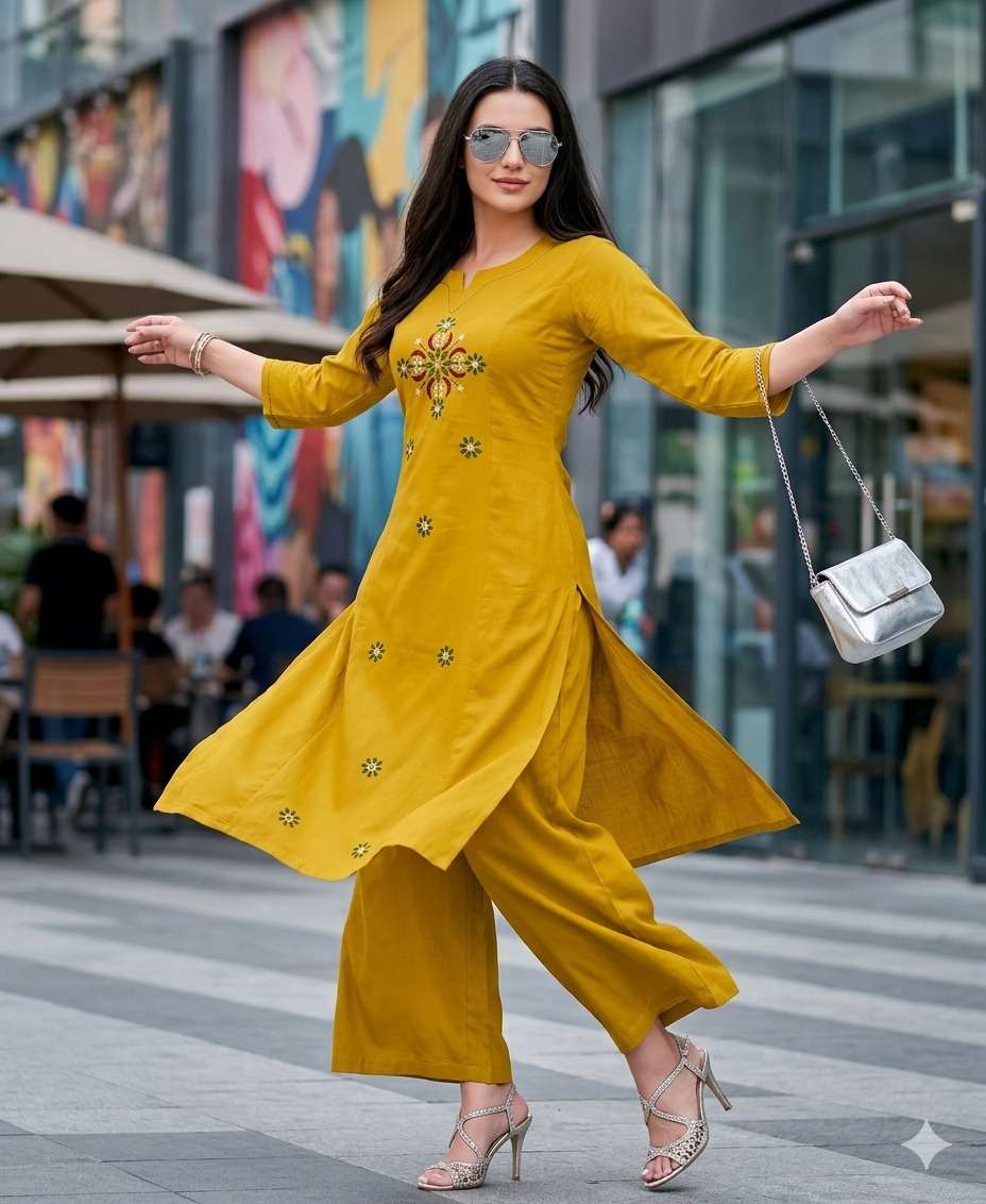 ANOKHI STYLE CASUAL LOOK OFFICE AND MORE TWO PIECE PRINCESS ...