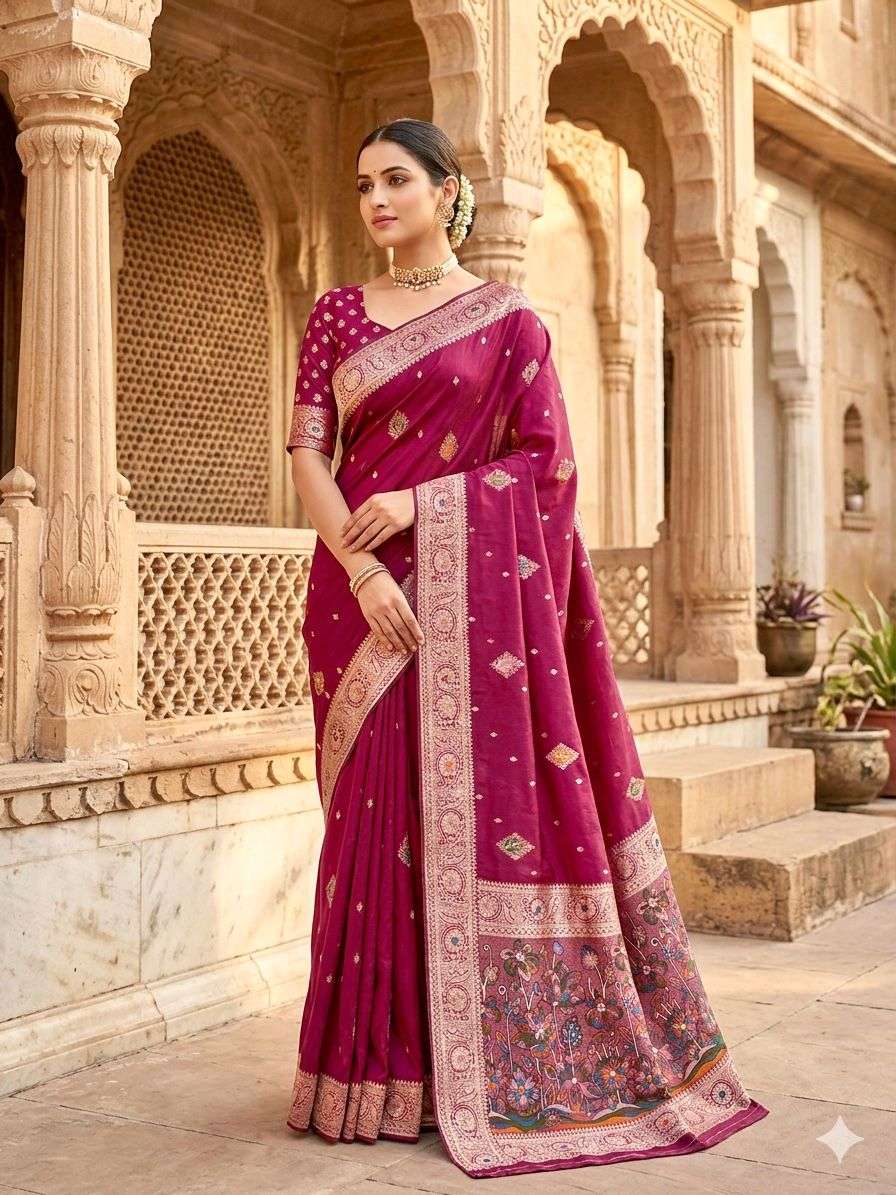  Asmita VoL 3 Pure and soft Dolla Maslin Silk fancy fabric w...