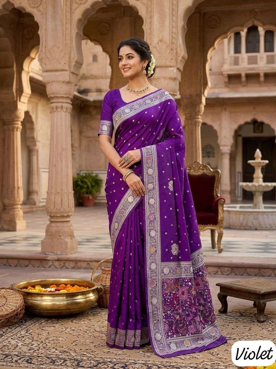 Asmita VoL 6 Pure and soft Dolla Maslin Silk fancy fabrics s...