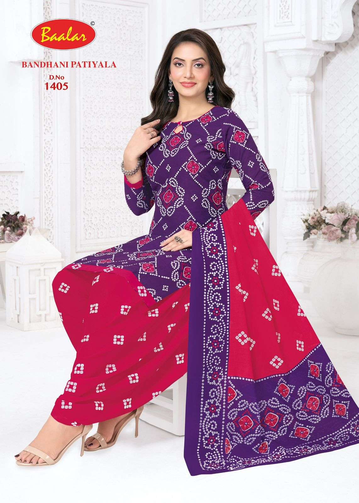 BAALAR BANDHANI PATIYALA VOL 14 SUMMER DAILY COTTON SUIT SUP...