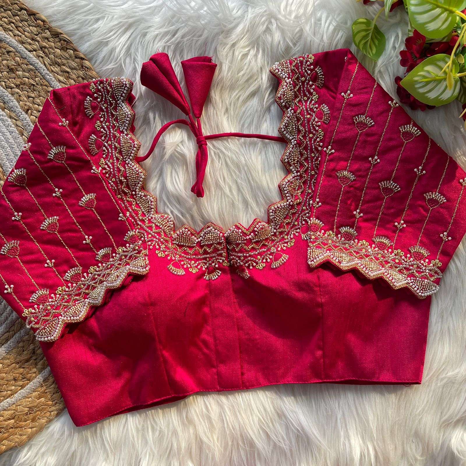  BEATS WORK PRINC CUT HEAVY AND BEAUTIFUL BEADS WORK ON BRID...