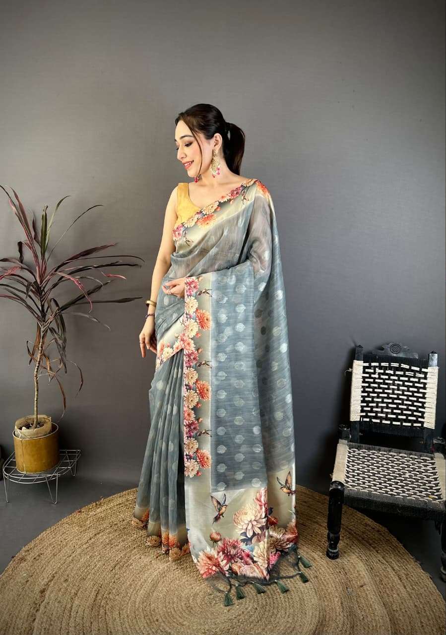  Beautiful and Premium Madhurima New and soft pure Cotton fa...