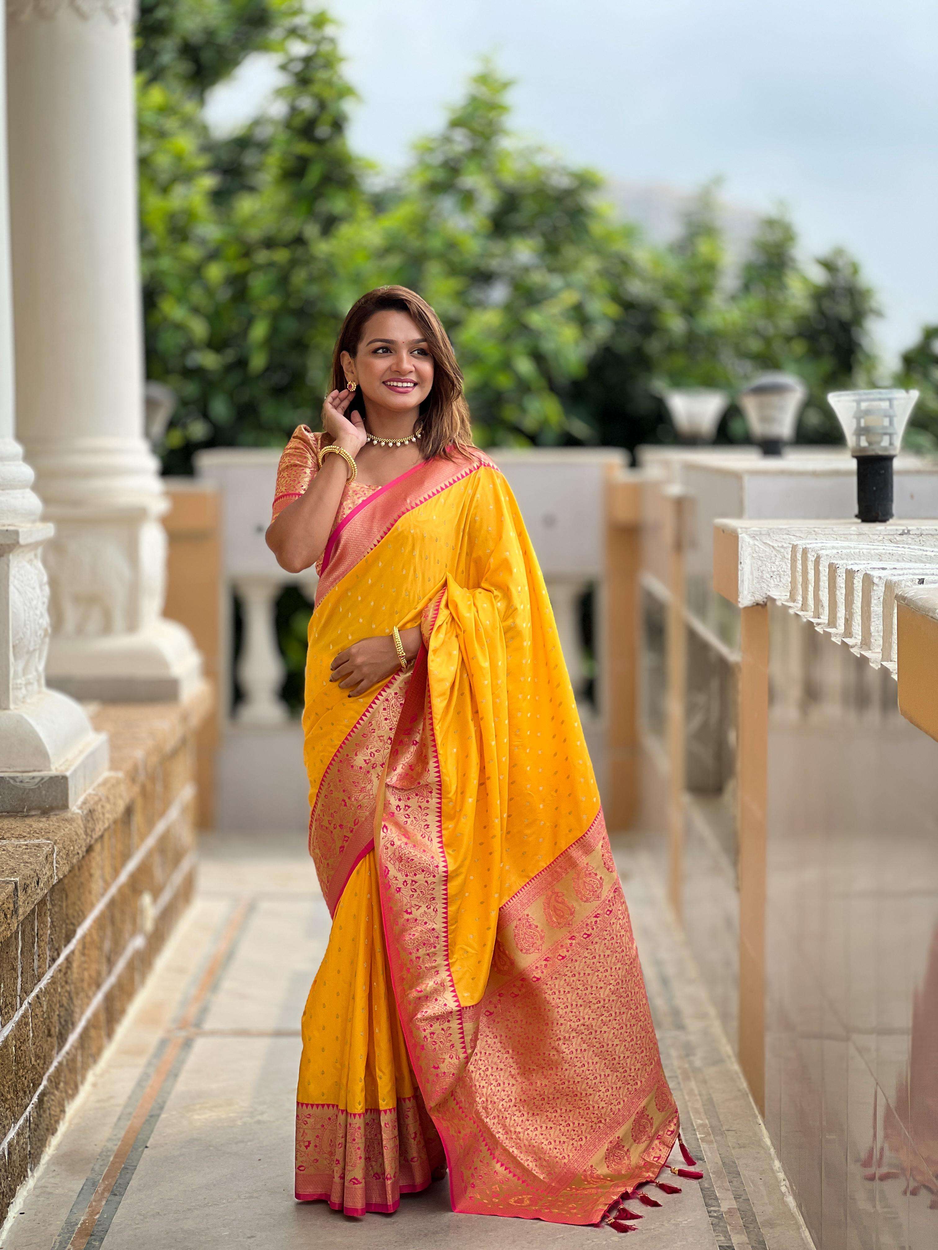 beautiful Shriya Soft and pure sophisticated Banarasi silk f...