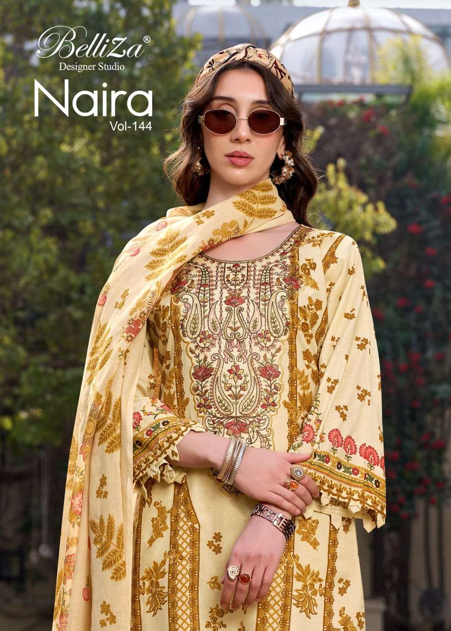 BELLIZA DESIGNER STUDIO NAIRA VOL 144 SUMMER BRAND COTTON PR...