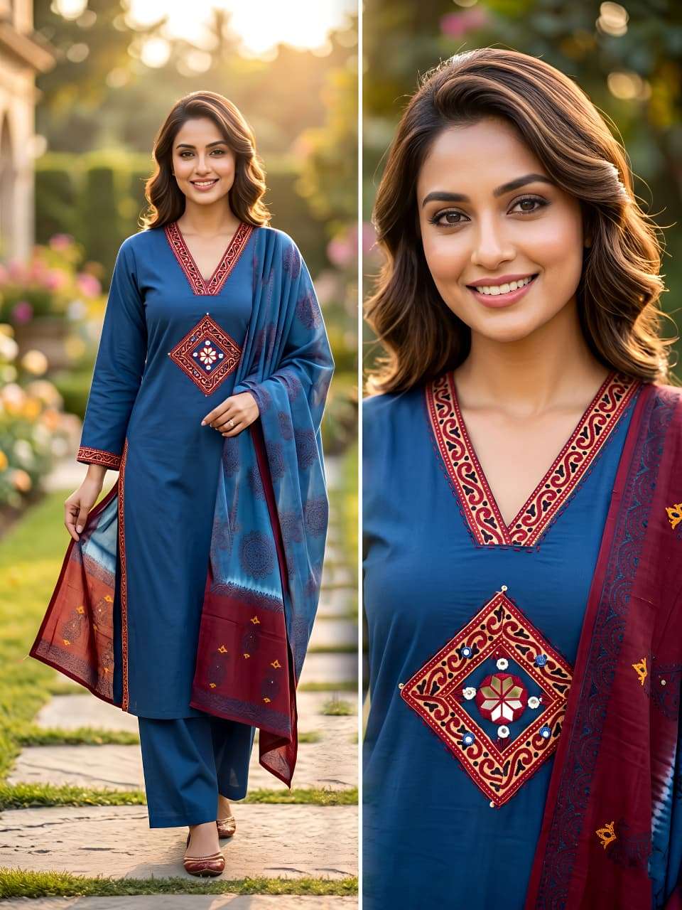 BIG SIZE CATALOGE NATURAL COTTON 3 PCS SUIT COLLECTION DEALE...