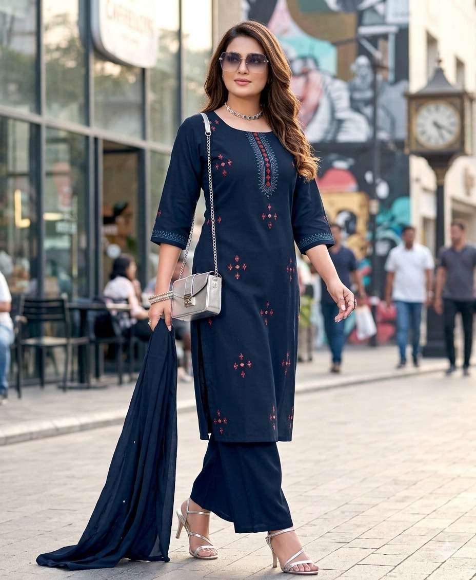 CHHANV SIGNATURE STYLE STRAIGHT CUT 3 PIECE SUIT FOR LADIES ...