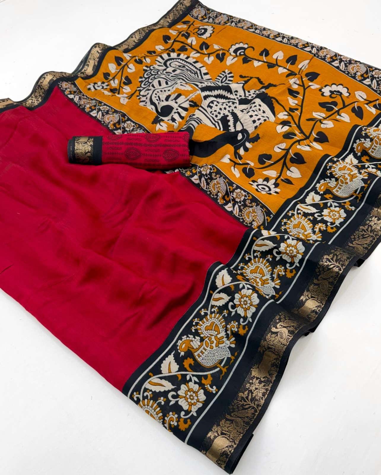 CLASSIC AND BEAUTIFUL PV COTTON COMFORTABLE FABRIC SAREE WHO...
