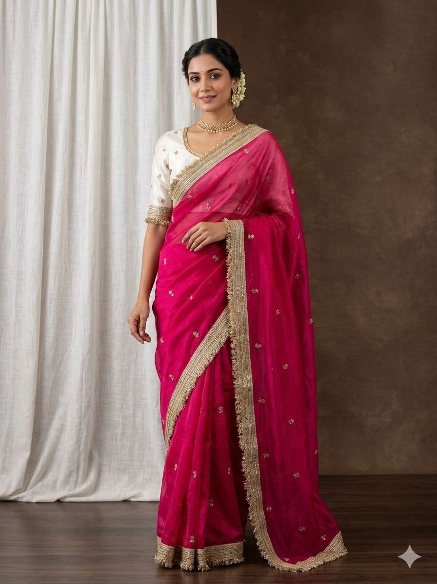 Cool  Manali Silk Premium and original Two Tone fancy fabric...
