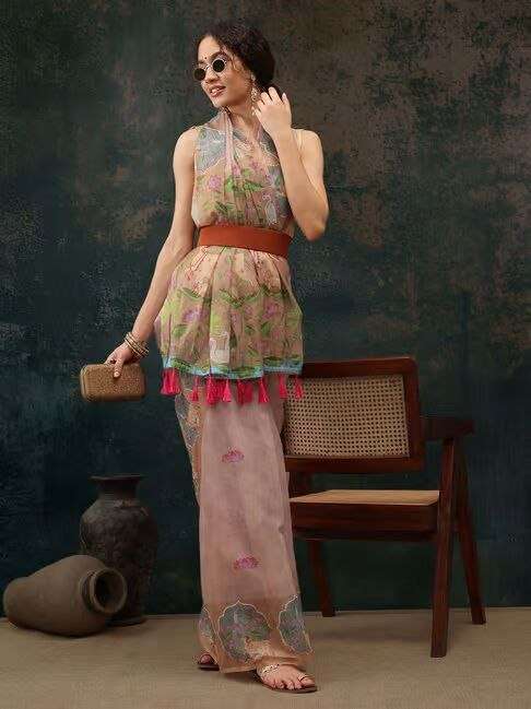 CRAFTMANSHIP AND ELEGANT PREMIUM LILAN FABRIC DIGITAL PRINT ...