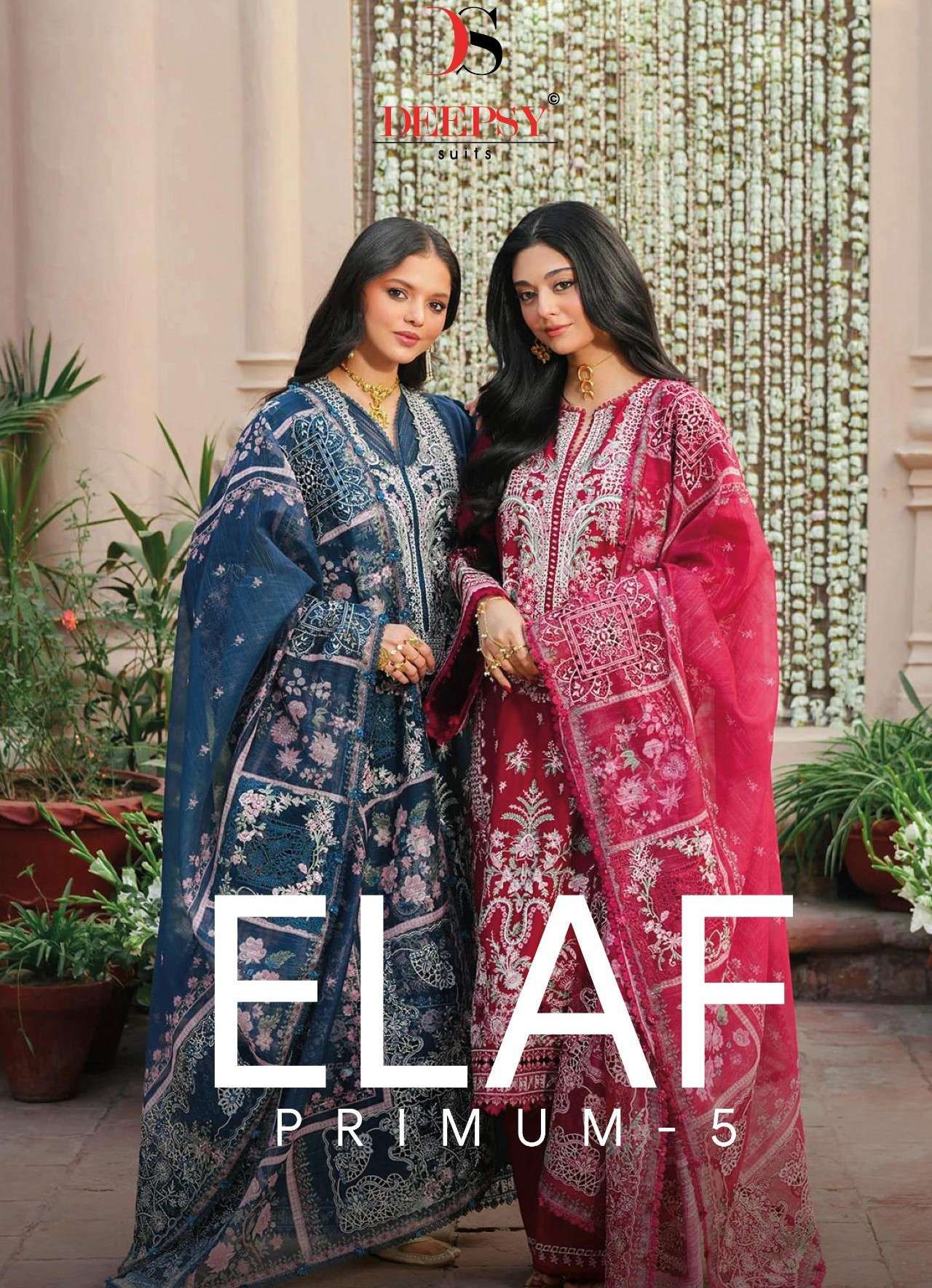 DEEPSY SUITS ELAF PREMIUM VOL 5 PURE COTTON HEAVY EMBROIDERY...