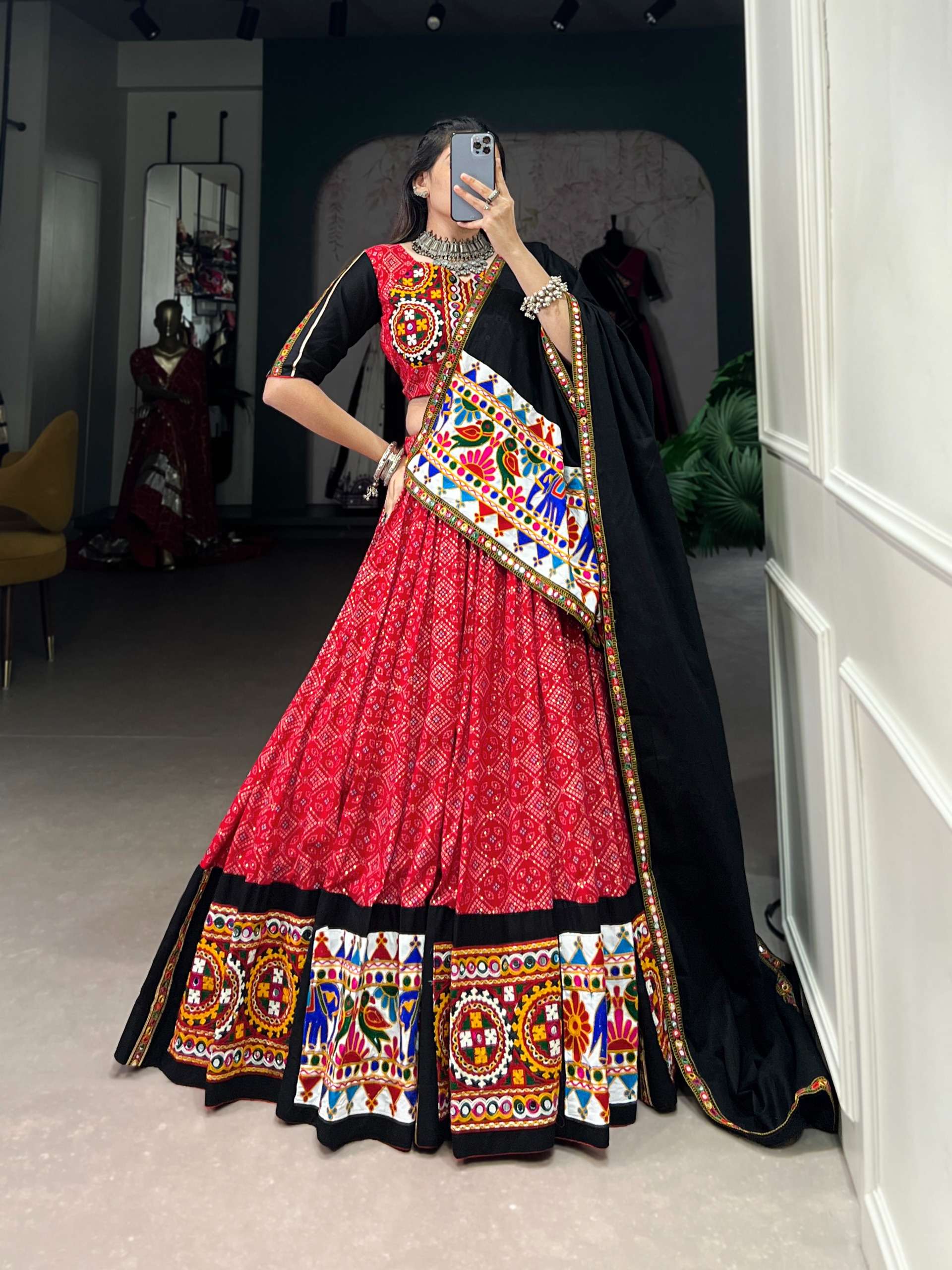  embellishes with gamthi Wear this beautiful Pure Rayon fab...