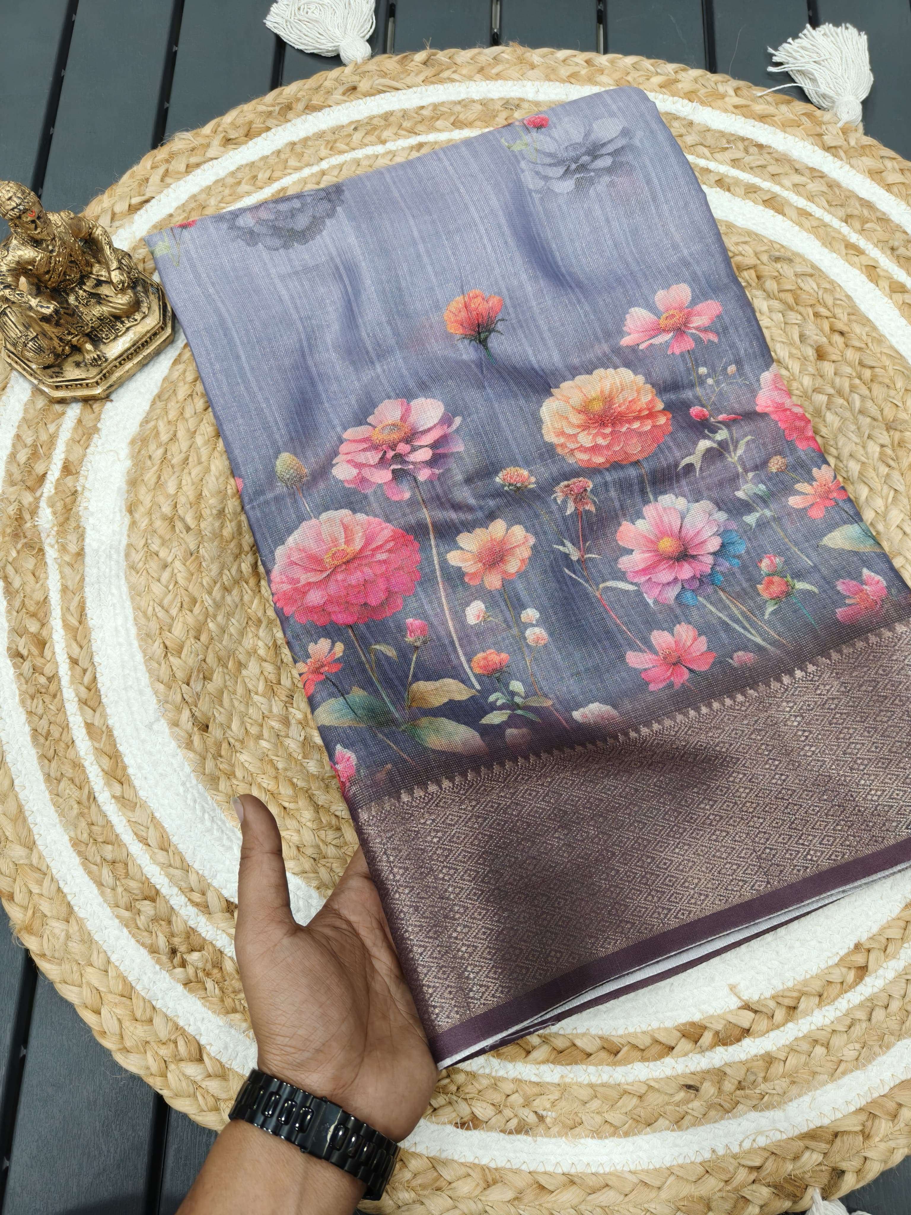 Erode Latest release premium soft erode silk fabric with add...