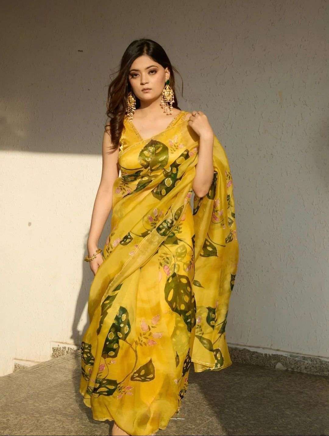  Fresh Arrival Pure and soft organza silk fancy and  Eleganc...