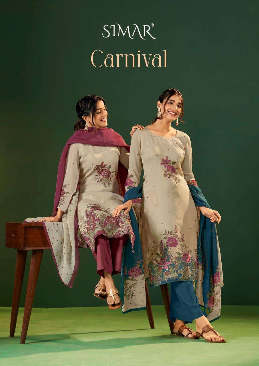 GLOSSY CARNIVAL FESTIVAL SPECIAL COTTON DESIGNER SALWAR SUIT...