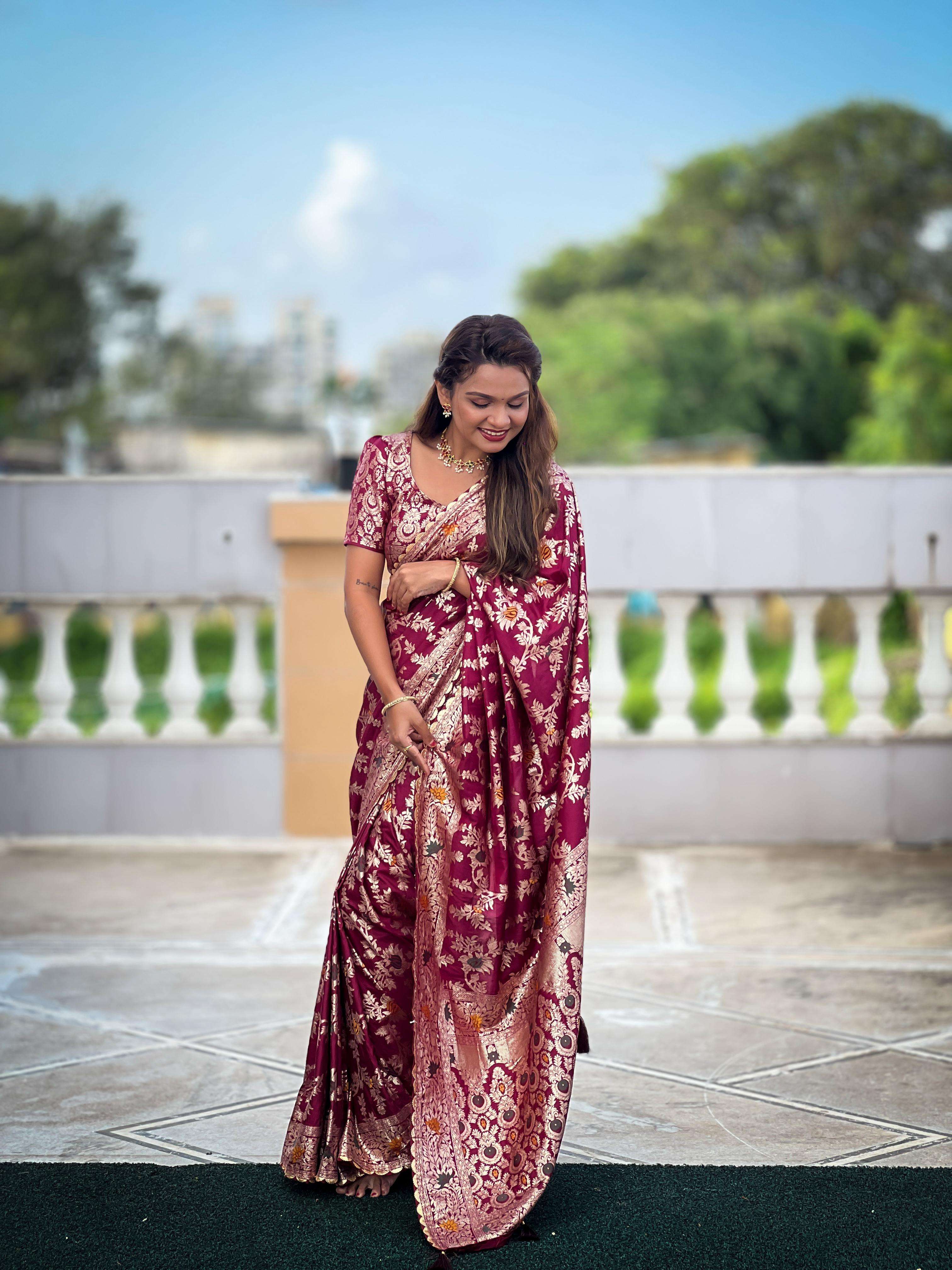 Hit Design Flower valley Pure and fancy viscose Dolla Silk f...