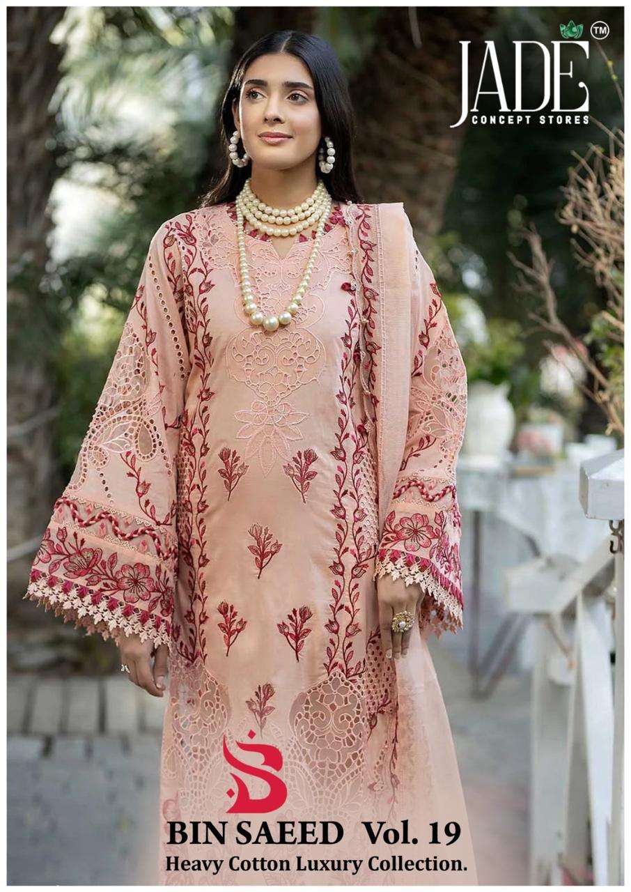 JADE CONCEPT STORES BIN SAEED VOL 19 HEAVY COTTON PAKISTANI ...