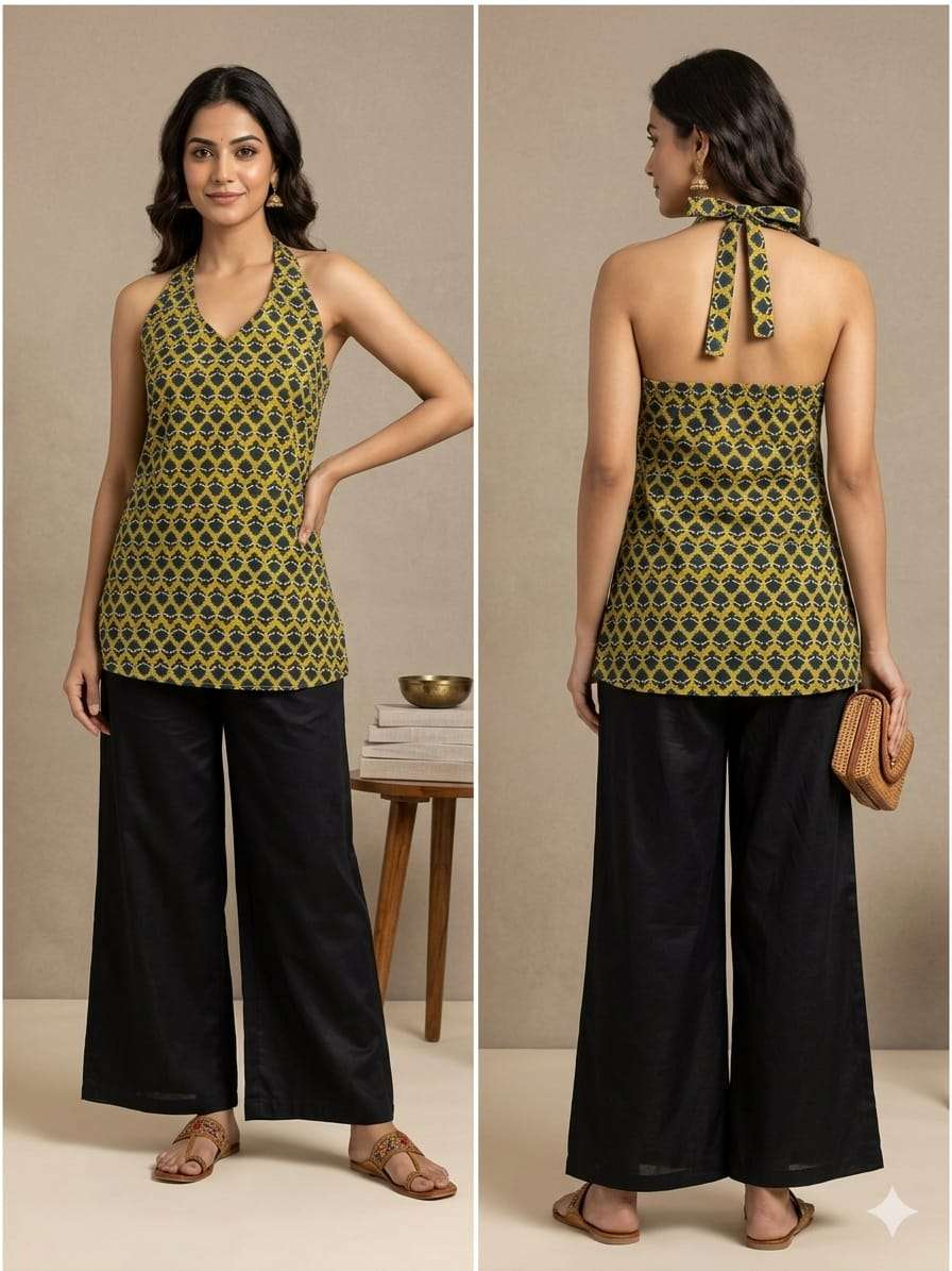K 938 STRUCTURED HALTER DRESS NEW FASHION TOP COMBO RESELLER...
