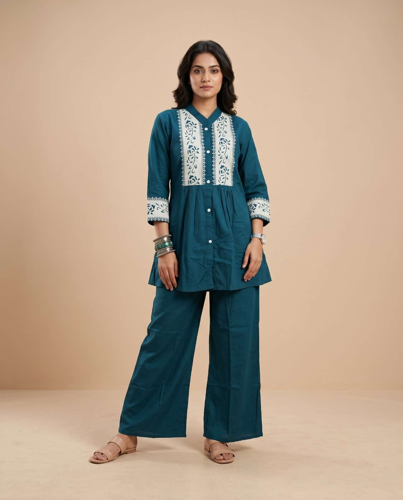 K 986 CASUAL LOOK DESIGNER KURTI PANT DAILY WEAR WHOLESALER