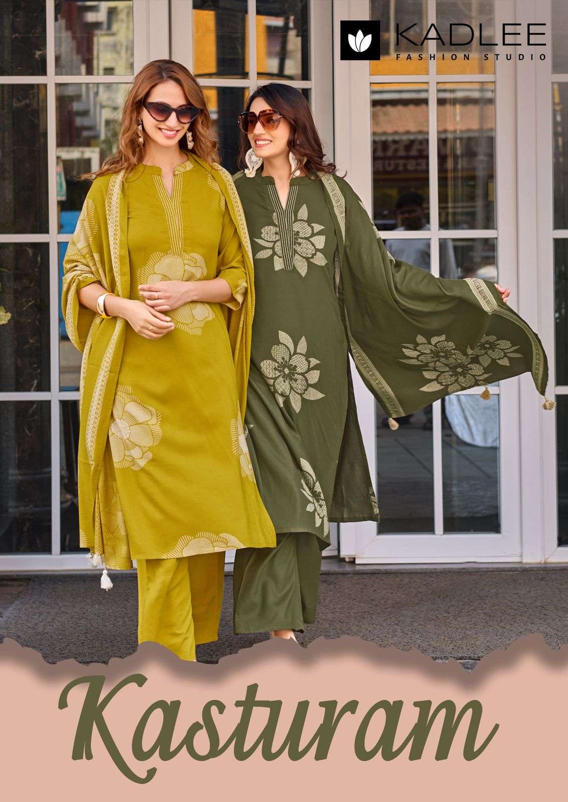 KADLEE KASTURAM RAYON PRINT FANCY SALWAR SUIT VIRAL OUTFIT W...