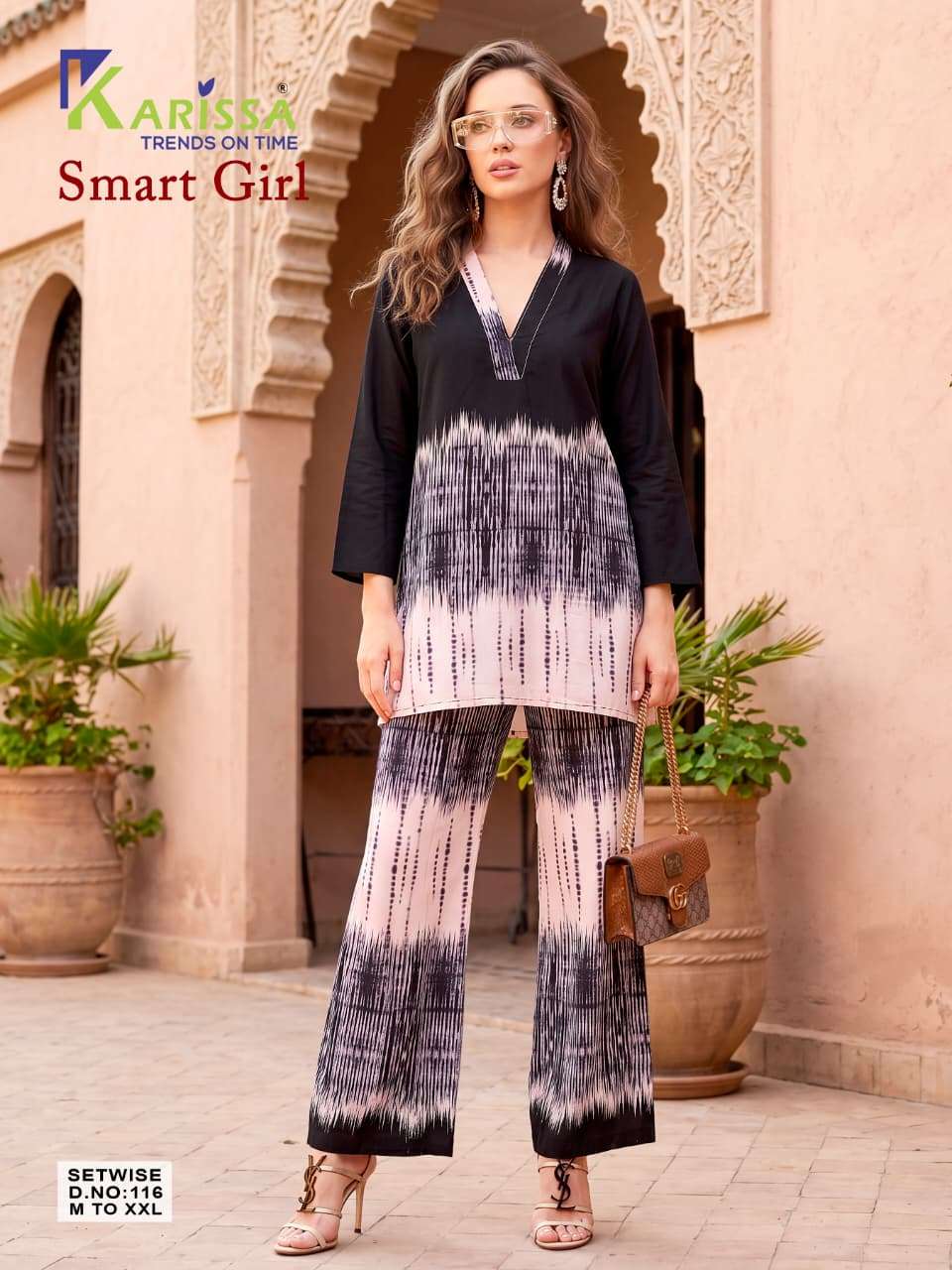 KARISSA SMART GIRL 24 KG RAYON WITH DIGITAL PRINT CORD SET T...