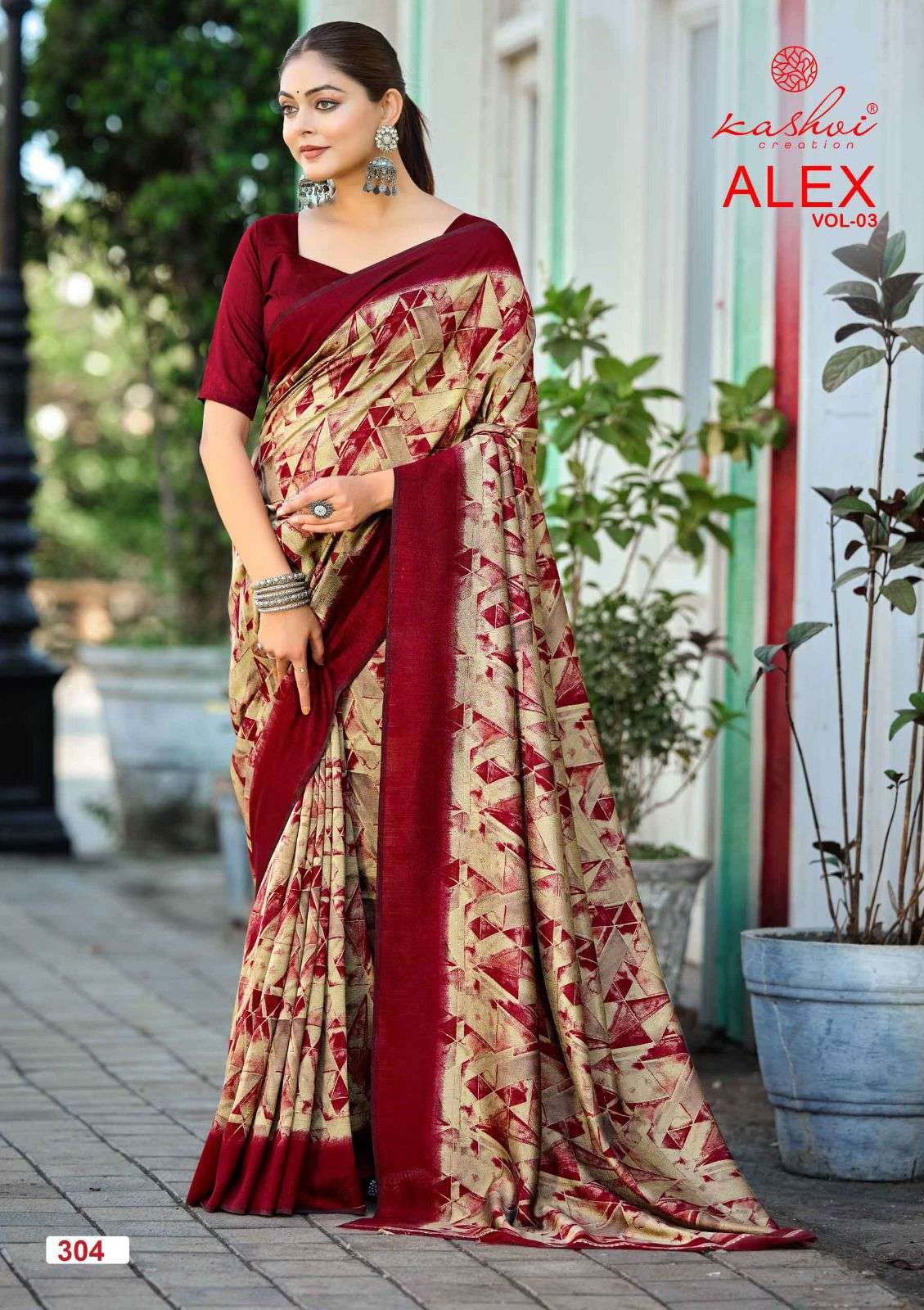 KASHVI CREATION ALEX VOL 3 BOUTIQUE BLACK VICHITRA SAREES CO...