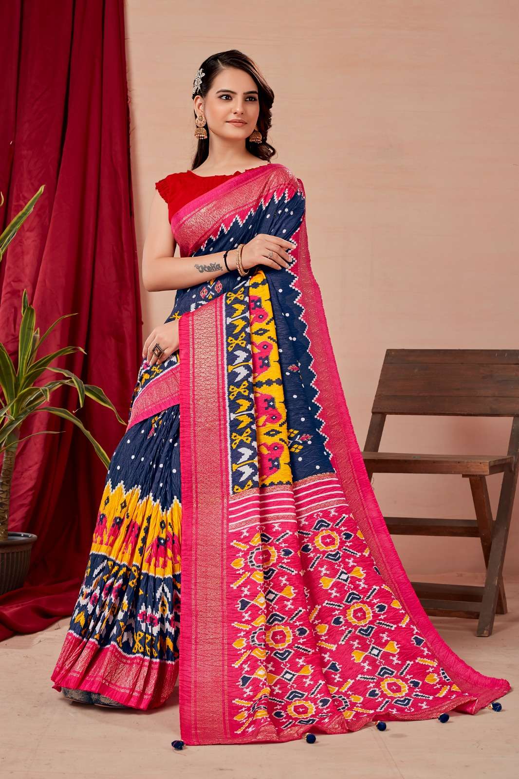  Launching New Maya Mix pure and Soft Dola Silk fancy fabric...