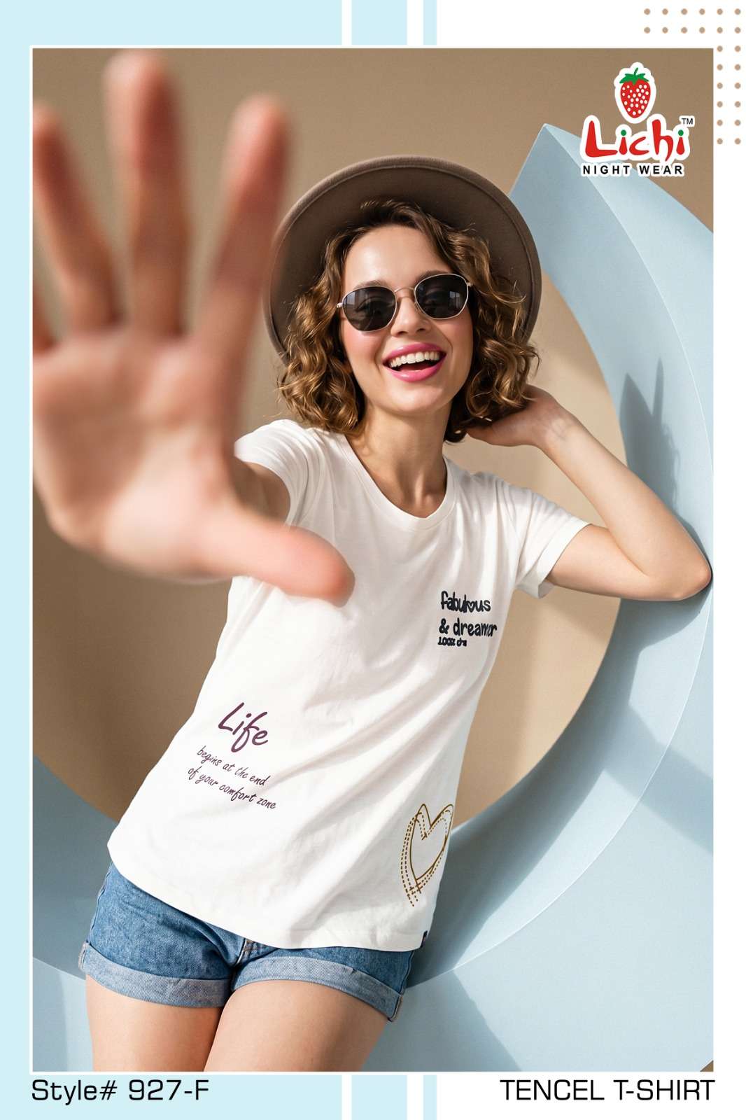 LICHI NIGHT WEAR 927 DAILY WEAR FANCY GIRL TSHIRT COLLECTION...