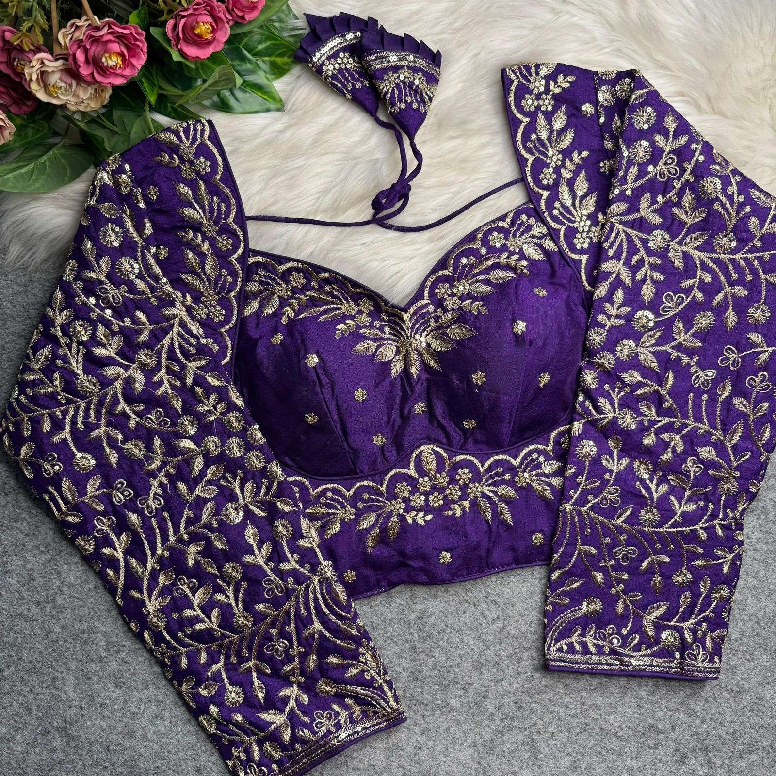 madhubala style Heavy Pure and soft Vichitra Silk fancy fabr...