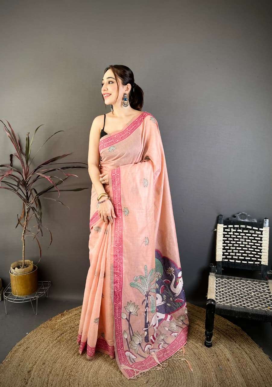 Madhuban Grace meets tradition in this beautiful Muga Cotton...