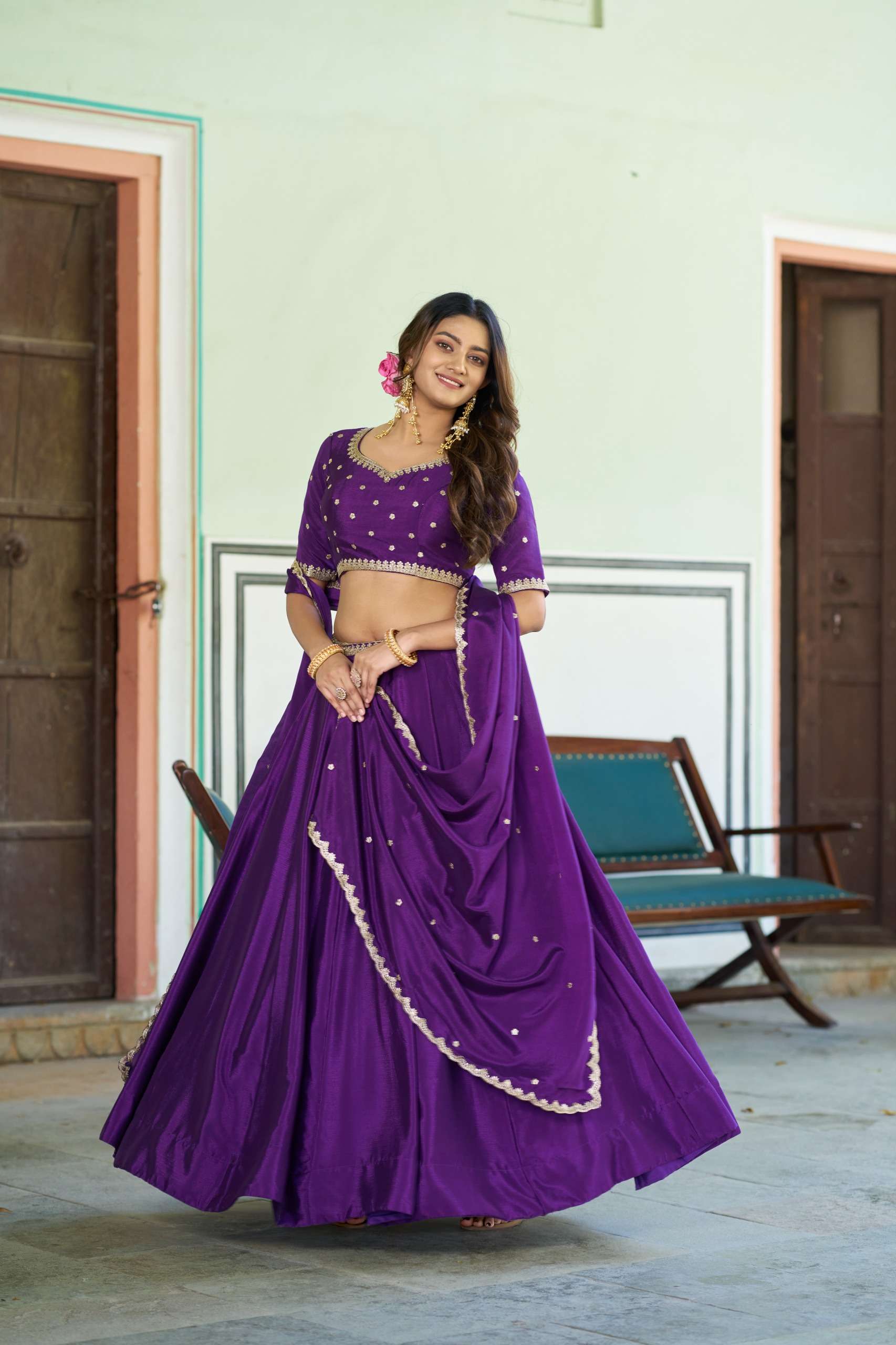 Meherva A look that speaks grace that soft and pure Chinon f...