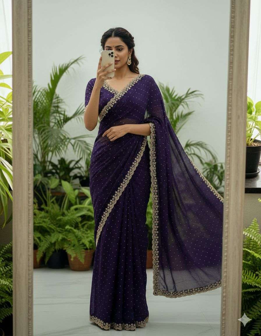 new and classic designer Pure and Soft rangoli silk fancy fa...