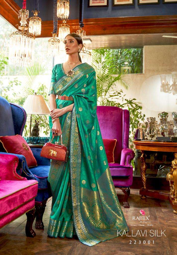 NEW BRANDED RAJTEX KALLAVI SILK  223001 TO 223006 SOFT AND B...