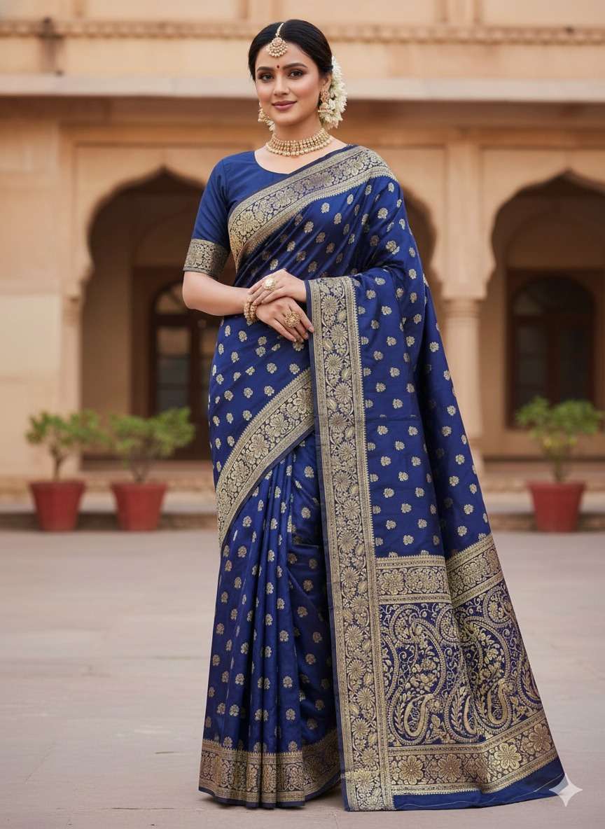 NEW FASHION ARRIVAL SOFT AND PURE LICHI SILK FABRIC SAREE WH...