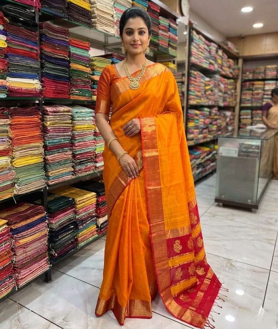 NEW LAUNCH MAHESHWARI BUTTI SAREES TRADITIONAL MAHESHWARI CO...