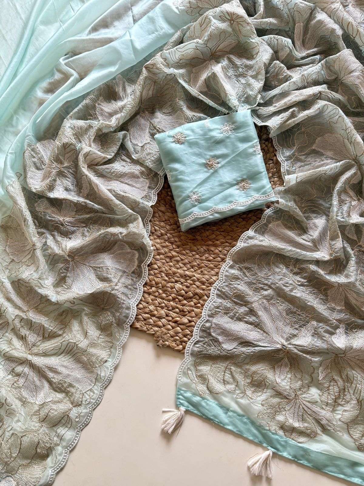 Pastel perfection meets royal elegance Pure Crystal Tissue w...