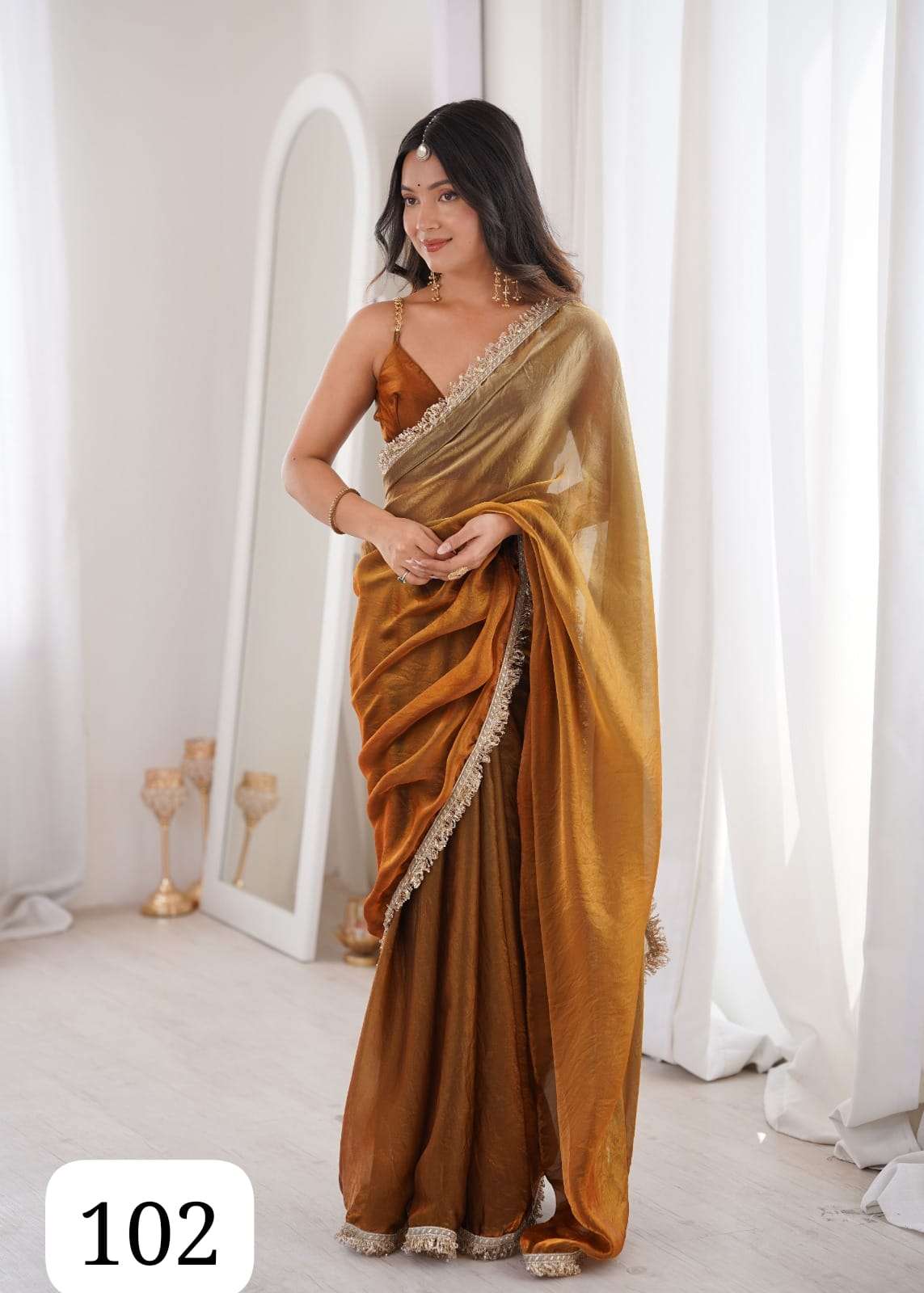 PC  NYRA FANCY AND FANTASTIC SATIN FABRIC LIMITED EDITION S...