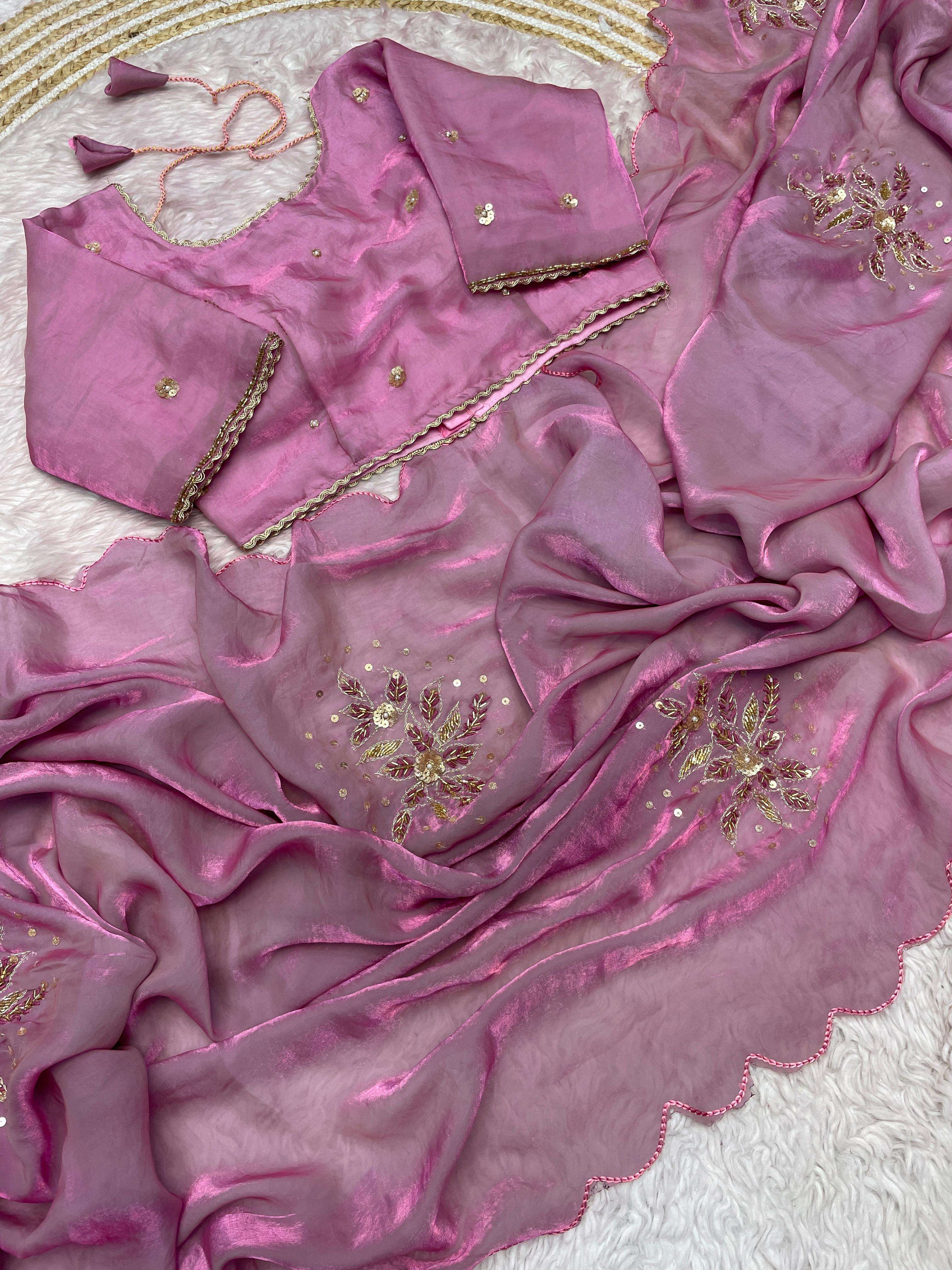  Presents New Bollywood Trending satin fancy fabric with goo...